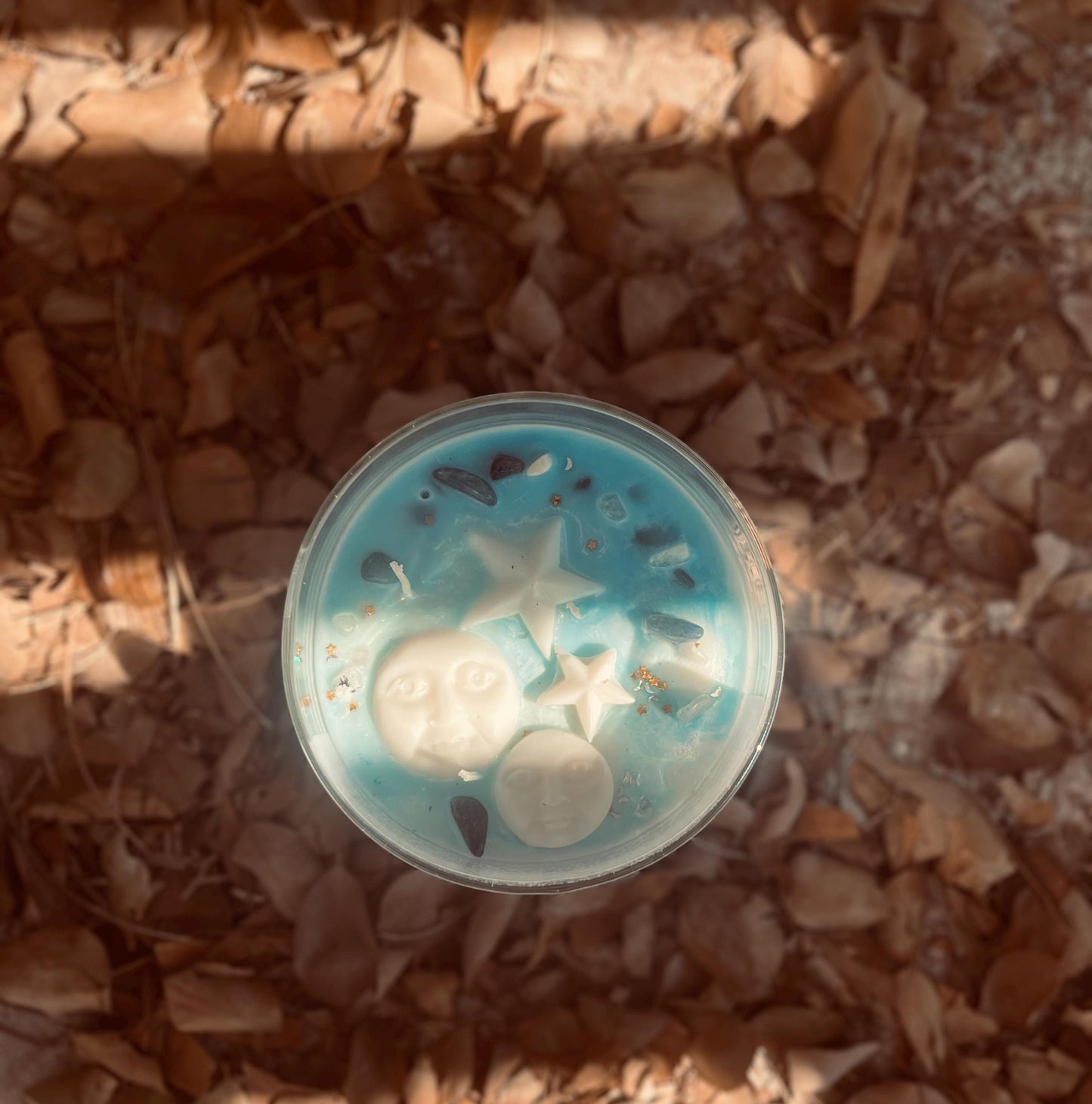 Moon Child Candle Blue Moon