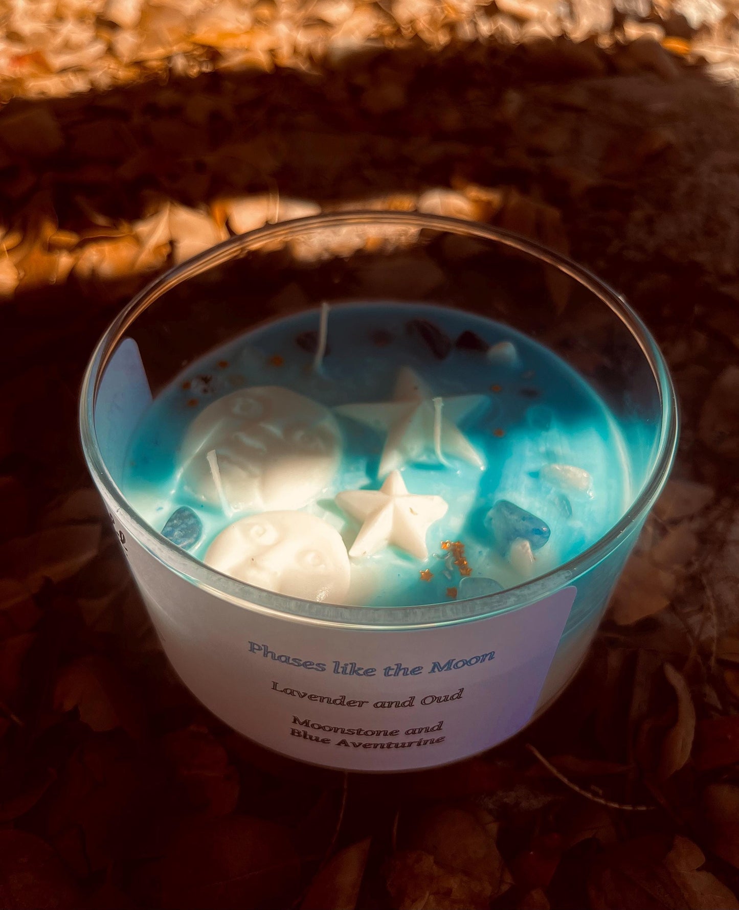 Moon Child Candle Blue Moon