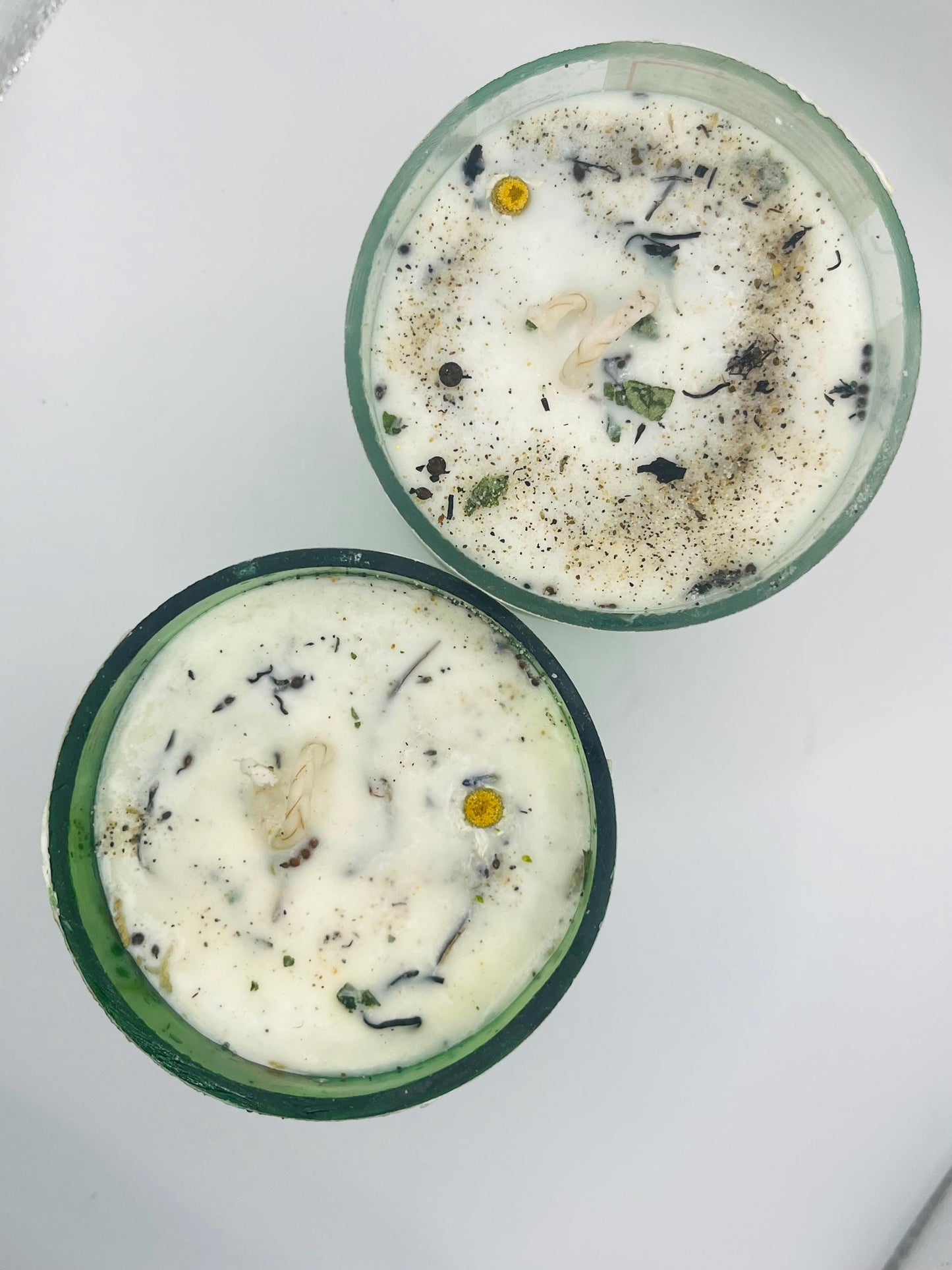 Upcycled Repurposed Italian H2O candles (Sparkling & Still)