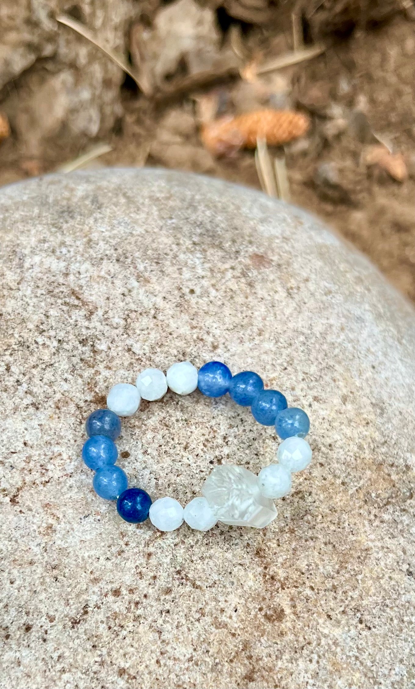 Moon Child Crystal Ring