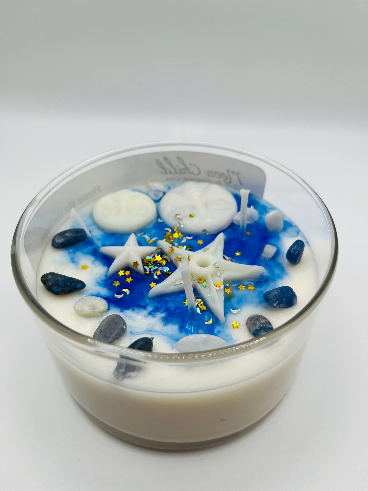 Moon Child Candle Blue Moon