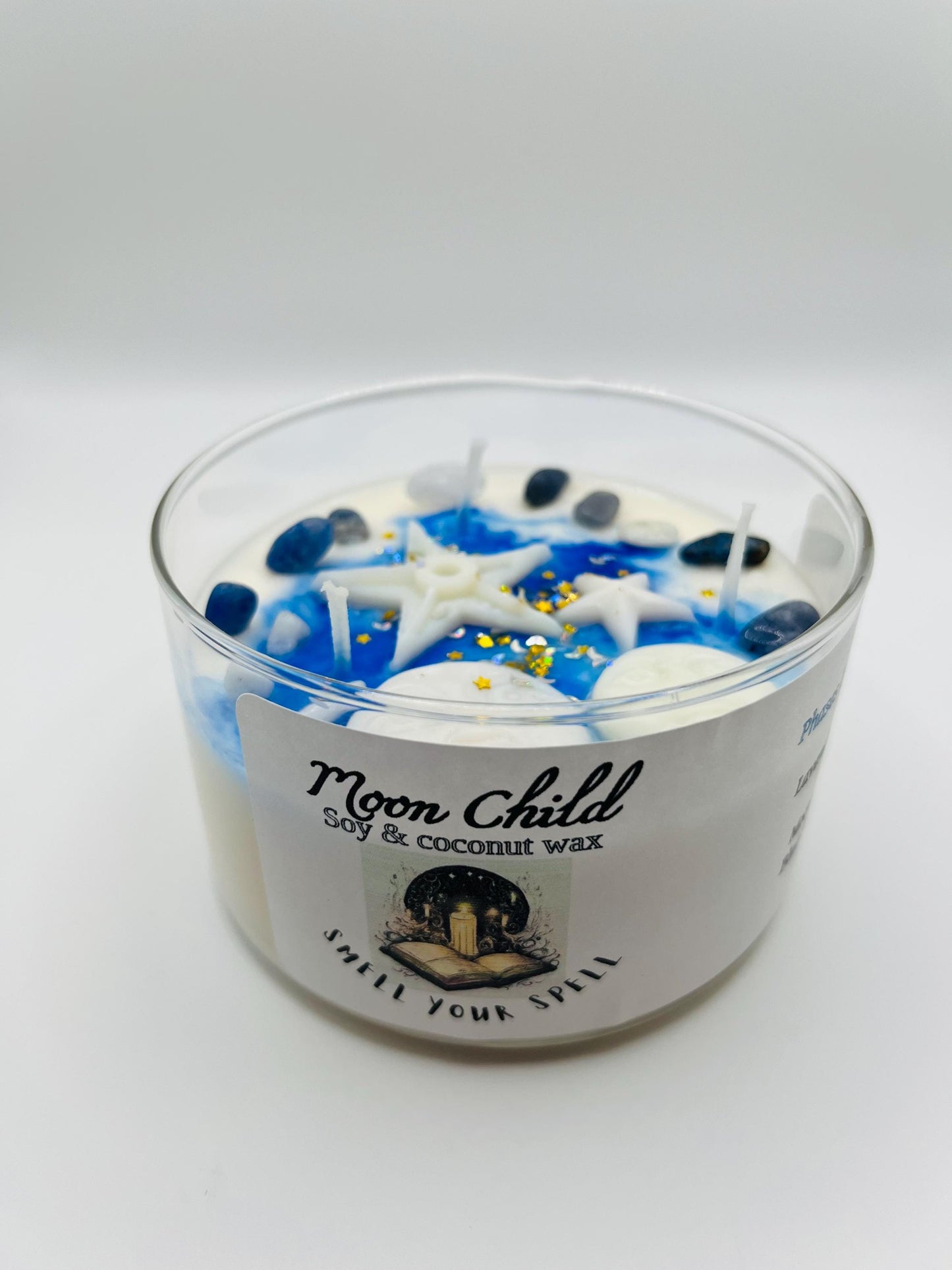 Moon Child Candle Blue Moon