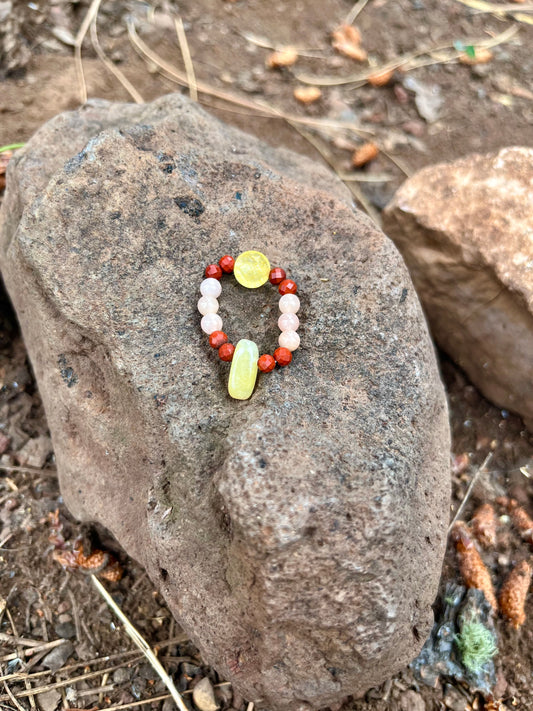Sun Goddess Crystal Ring