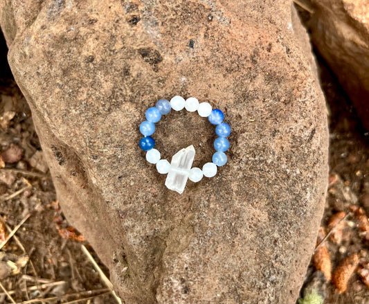 Moon Child Crystal Ring